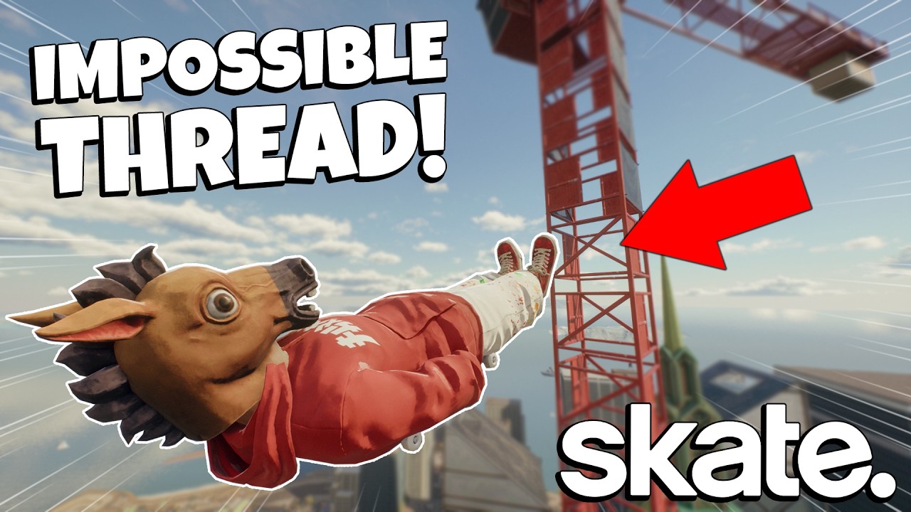 This IMPOSSIBLE Skate. Challenge DROVE ME INSANE!!