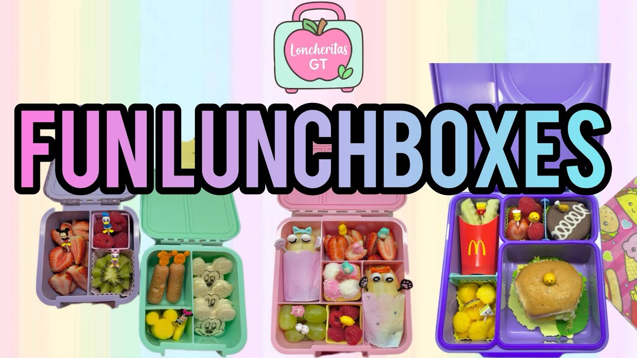 Fun lunchboxes #lunchbox