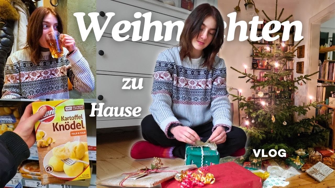 so sah mein Weihnachten aus | Geschenke verpacken und gemütliche Momente