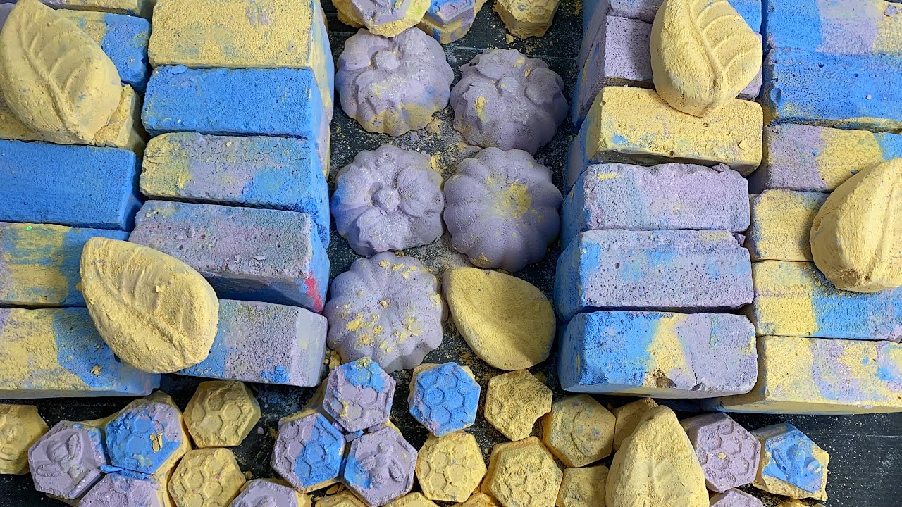 Three Tone Homemade Chalk