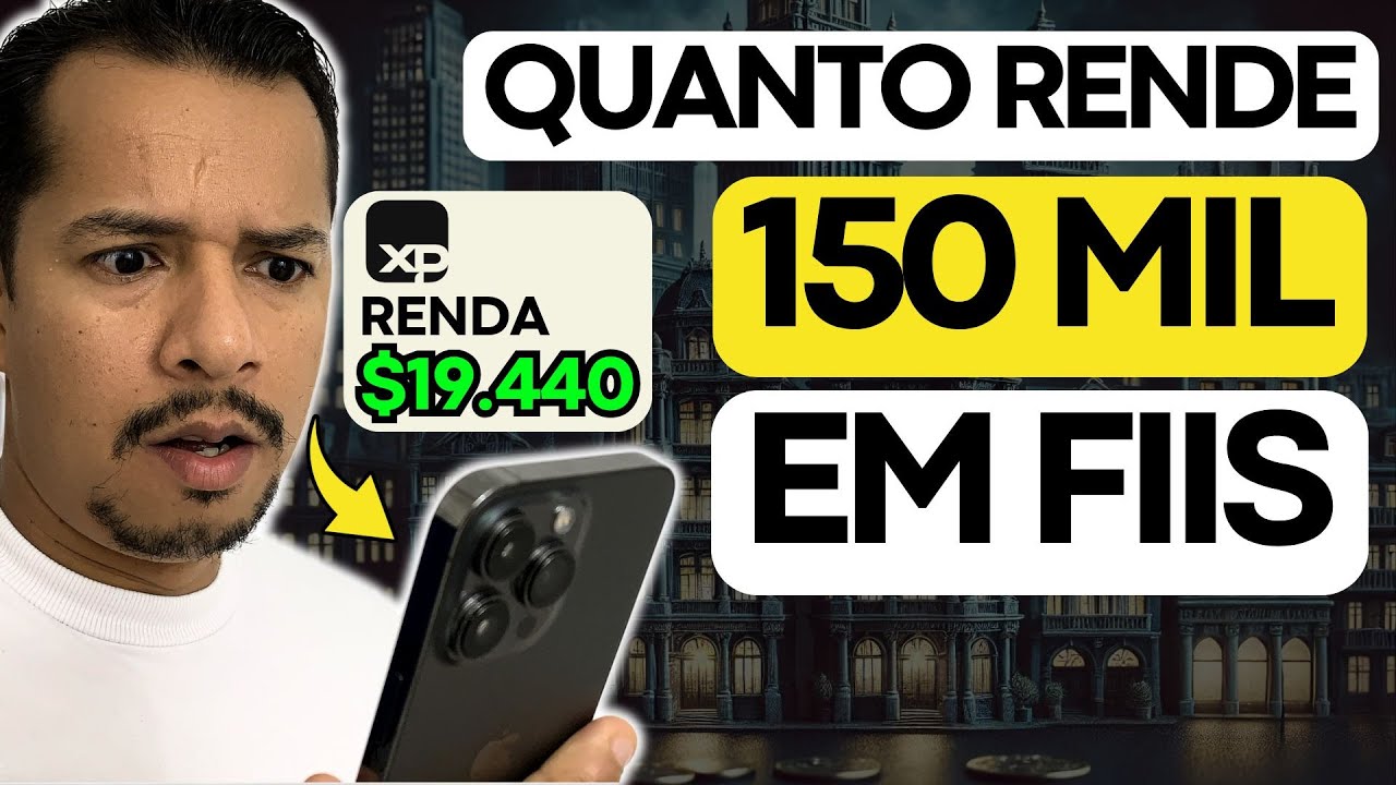 QUANTO RENDE R$150 MIL em FUNDOS IMOBILIÁRIOS? O RESULTADO VAI TE SURPREENDER!
