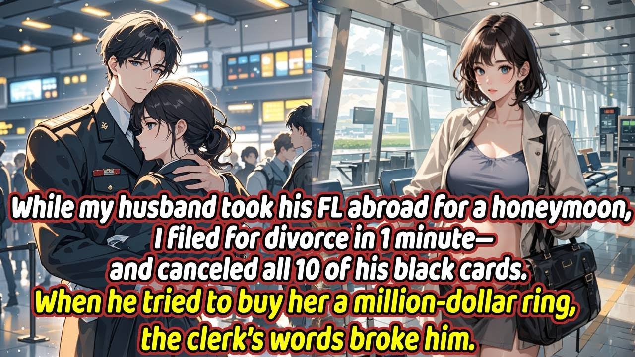 While my husband took his FL abroad for a honeymoon, I filed for divorce in 1 minute—