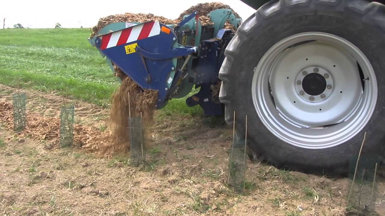 paillage bois m&eacute;canique