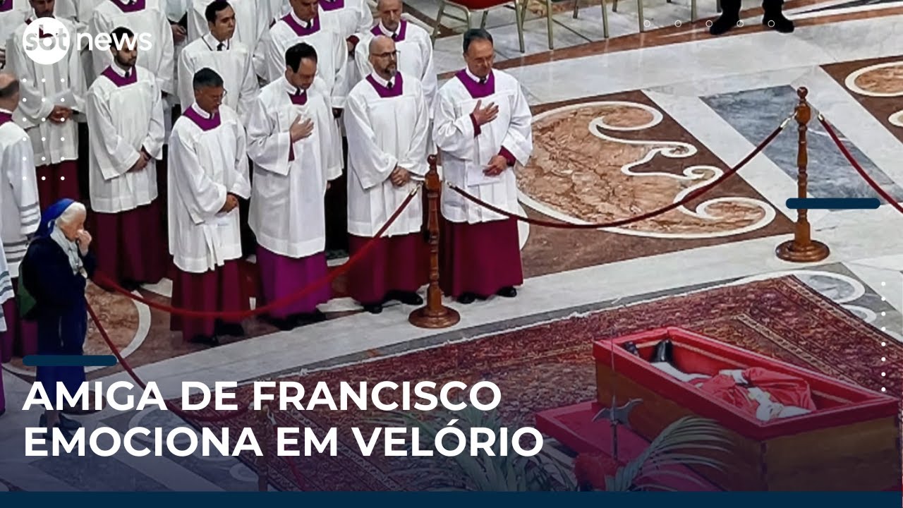 2º dia de velório do Papa Francisco tem emoção e quebra de protocolo | #SBTNews Manhã (24/04/25)