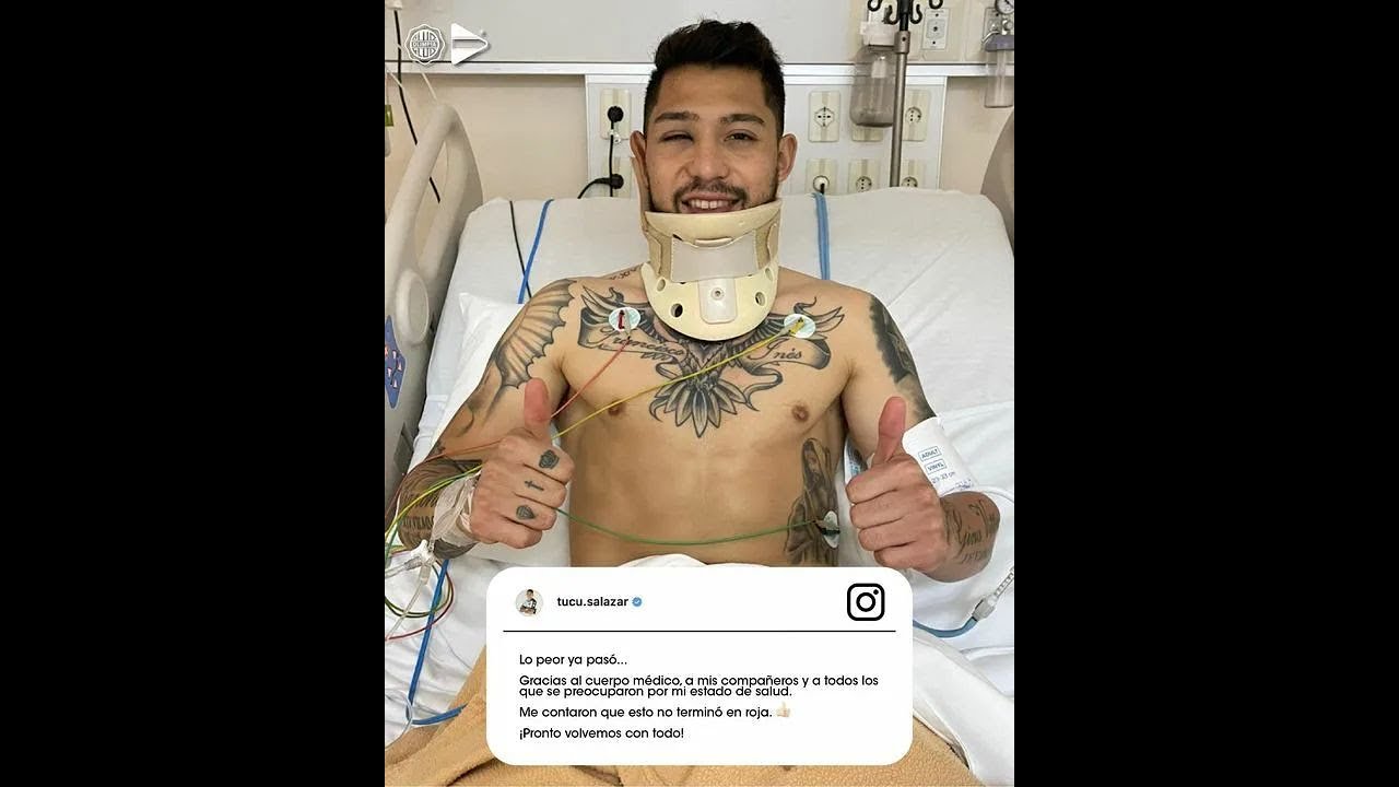 V&iacute;ctor Salazar en terapia intensiva luego de este dur&iacute;simo golpe 11/08/2021