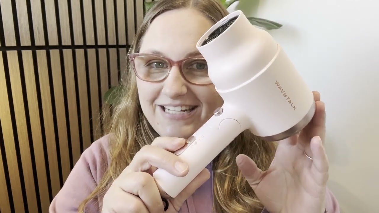 I Tried the Wavy Talk Blow Dryer and WOW!