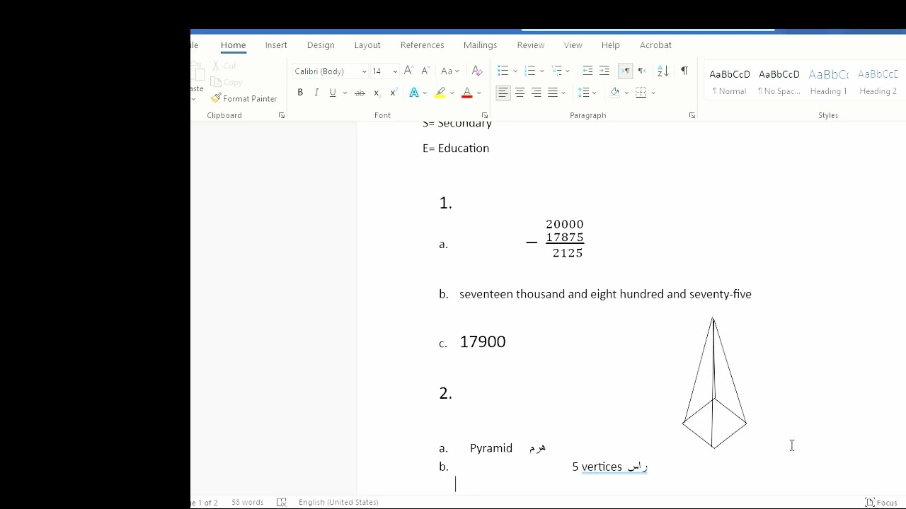 Cambridge IGCSE Past Paper 2025, Part 2