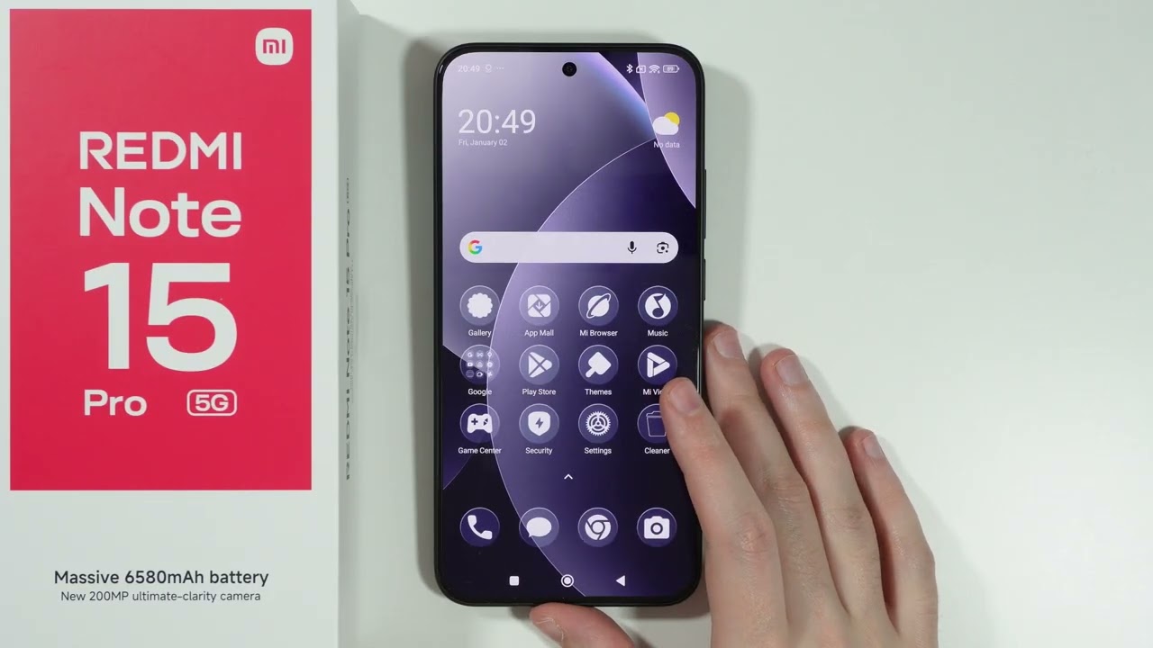 Redmi Note 15 Pro/Pro+ 5G: Как сделать скриншот без использования кнопок