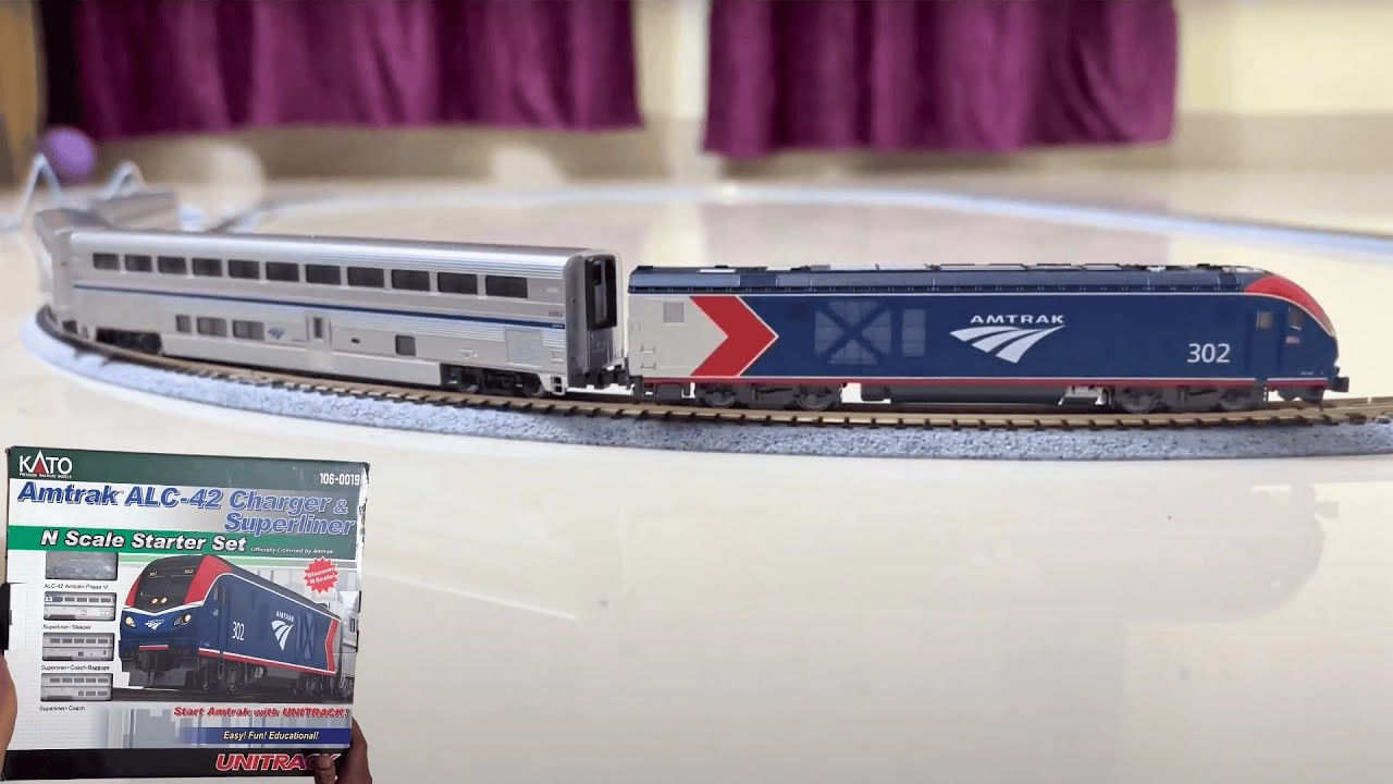 Kato N Scale Amtrak Starter Set Unboxing | Model Trains | Model Railroading