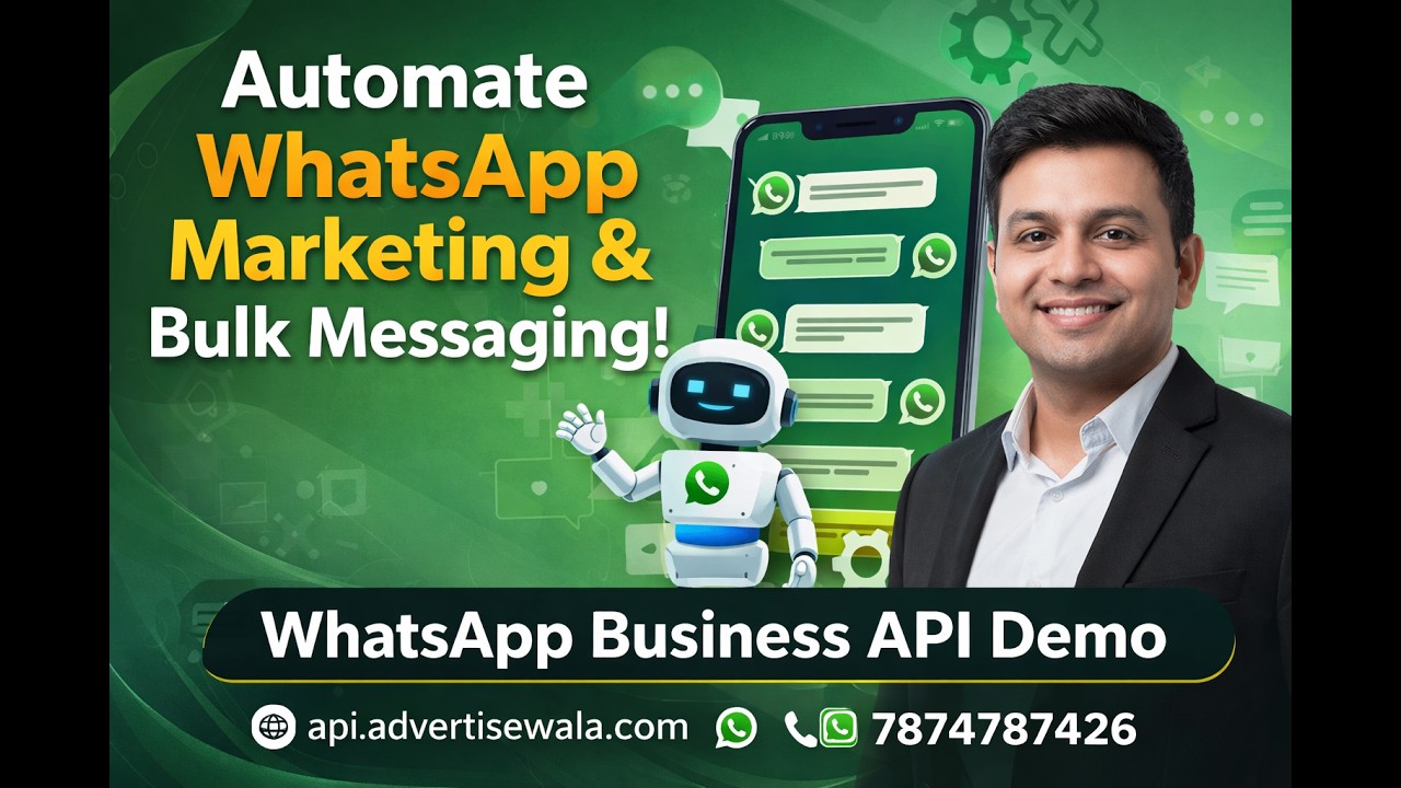 Advertisewala WhatsApp API Demo | Bulk Messages, Automation & Business Growth