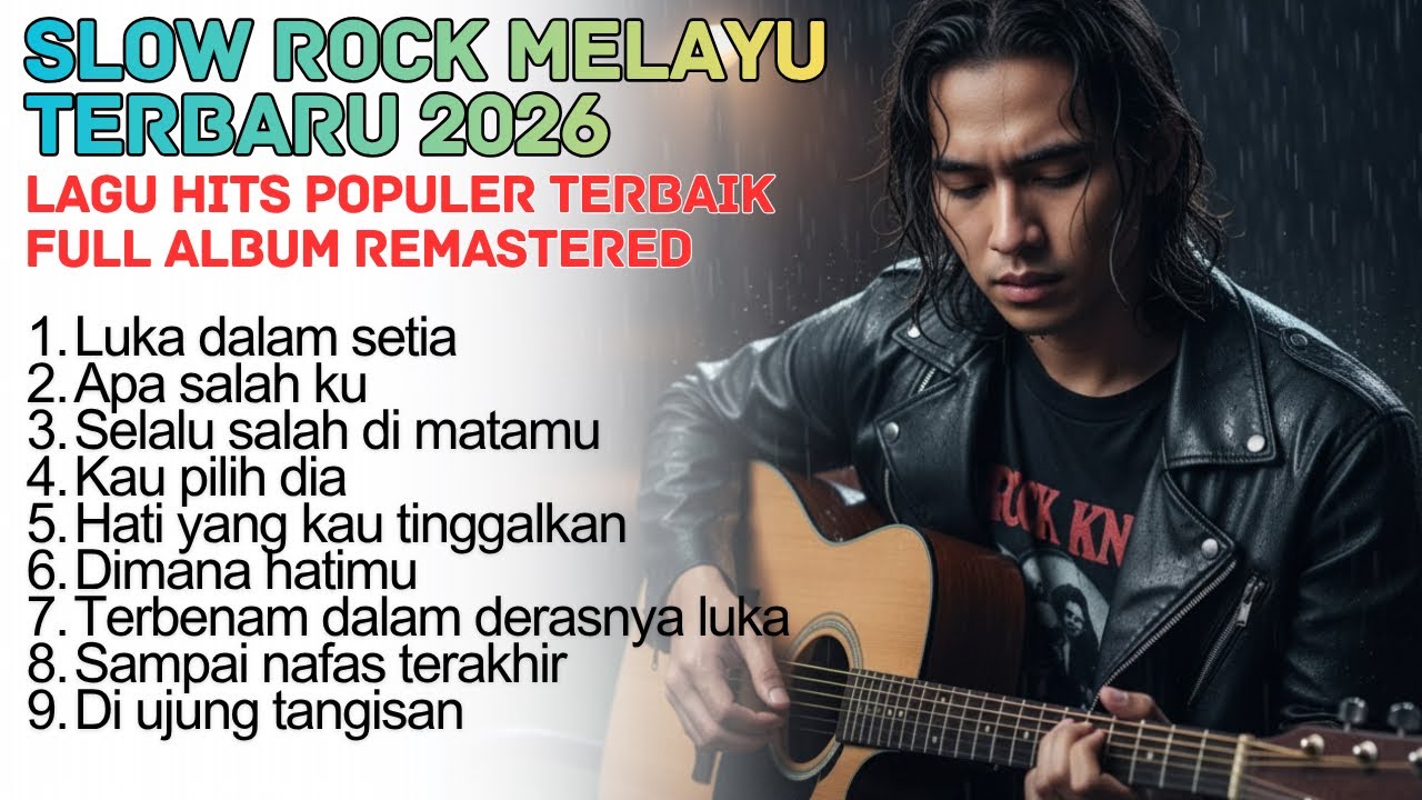 SLOW ROCK MELAYU TERBARU 2026 / Paling Sedih Menyayat Hati / Lagu Pop Minang / Slow Melayu🎶