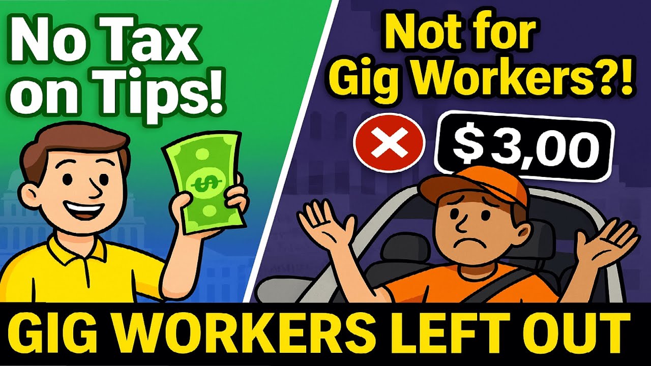 No Tax On Tips? Not If You're a Gig Worker...