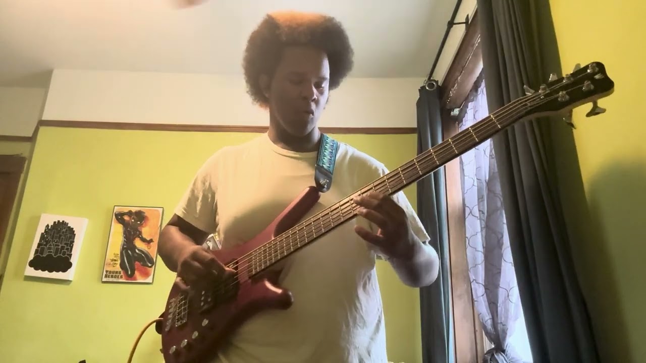 Muse - Hysteria Bass Cover 
