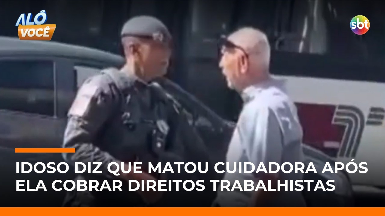 Ex-tenente da PM mata cuidadora a facadas após cobrança por direitos trabalhistas | #AloVoce