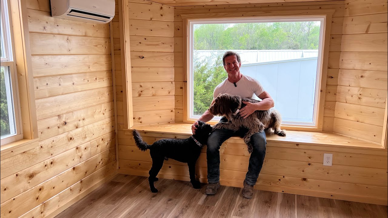 Миниатюрный дом «The Woody», построенный нашими невероятными семьями амишей за 74 900 долларов!