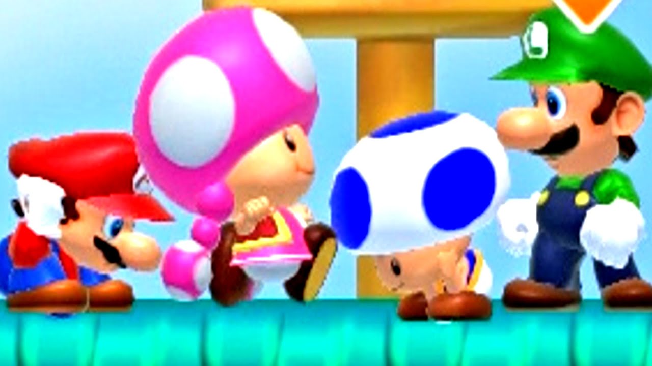 Super Mario Maker 2 Multiplayer Co-Op Together Online
