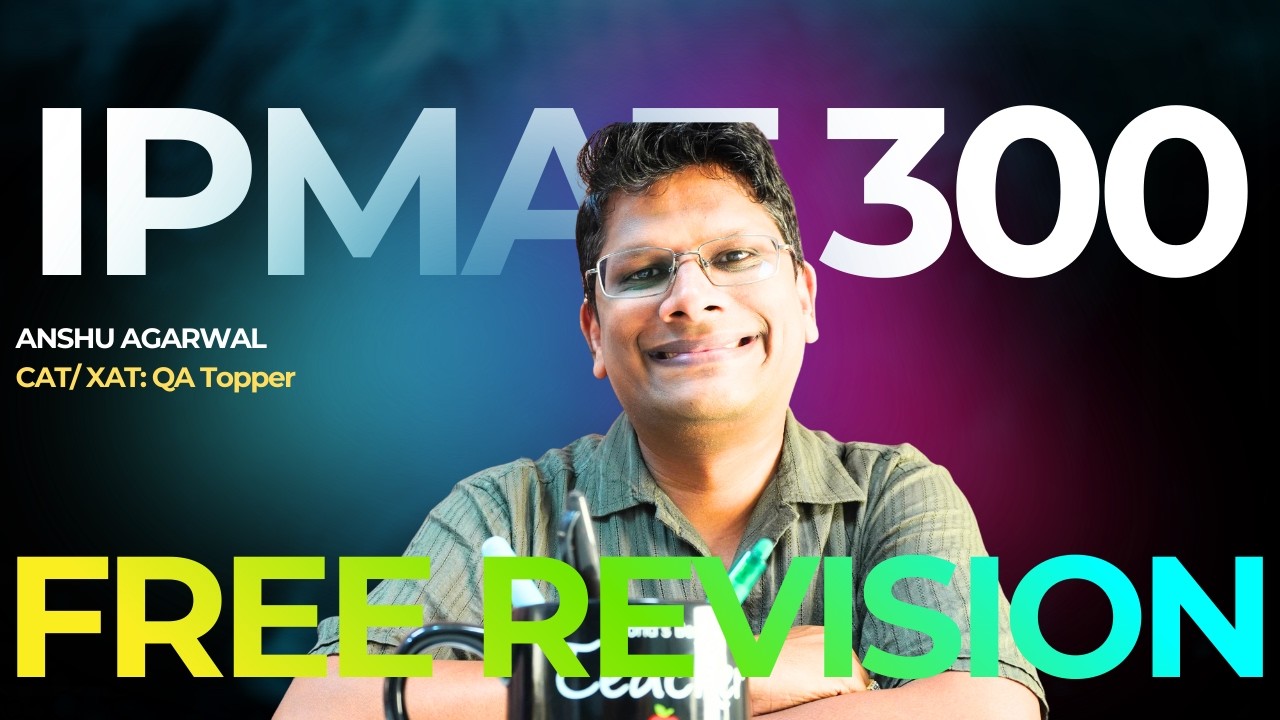 IPMAT 2026 FREE Revision and IPMAT 300