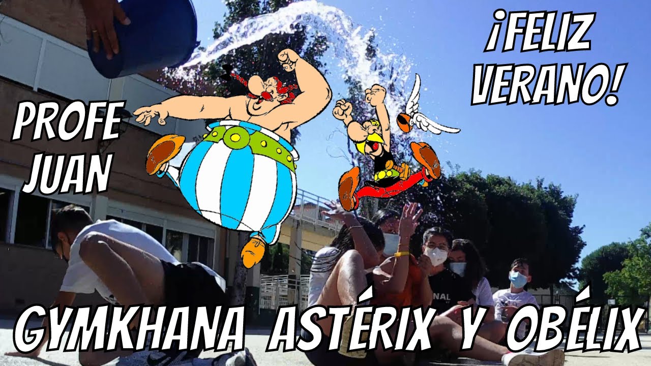GYMKHANA DE ASTÉRIX Y OBÉLIX | Profe Juan Tirado | CEIP LAS MIMBRES, MARACENA.