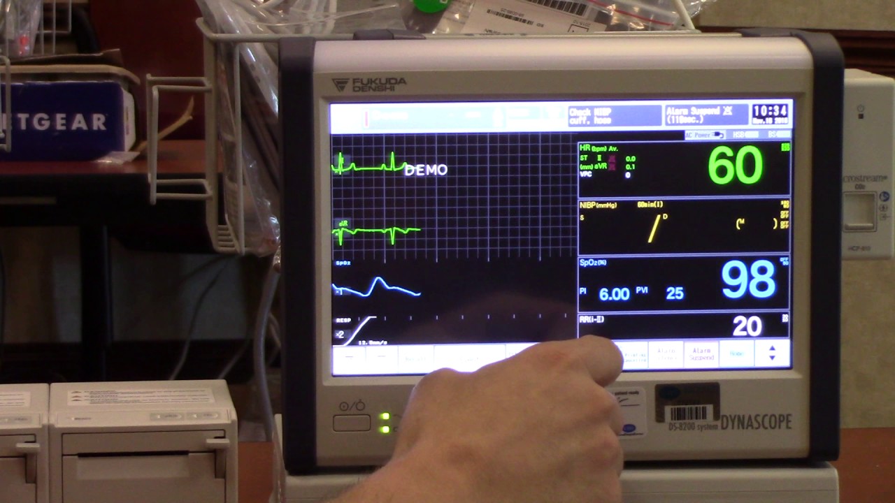 Fukuda Bedside Monitors Alarms 4