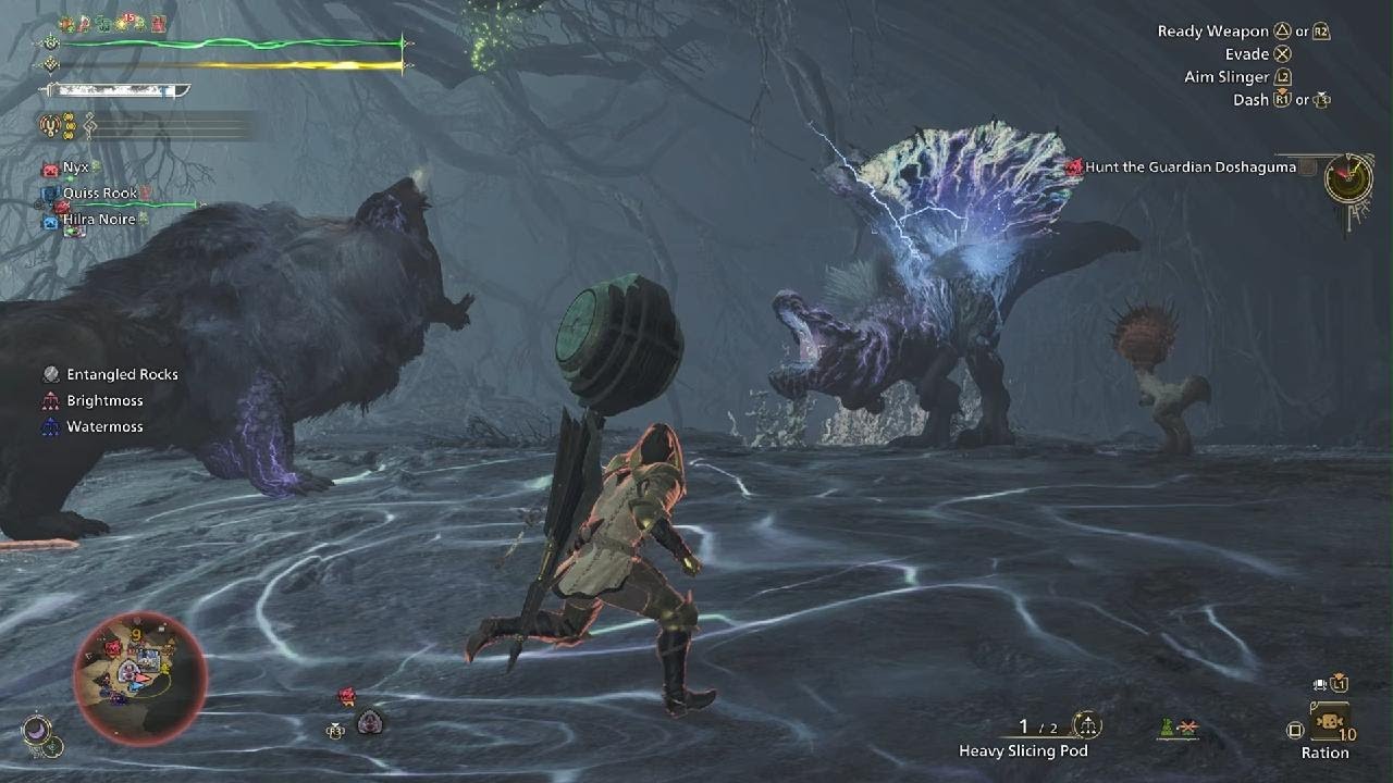Monster Hunter Wilds - Guardian Doshaguma  & Guardian Fulgur Anjanath Turf war