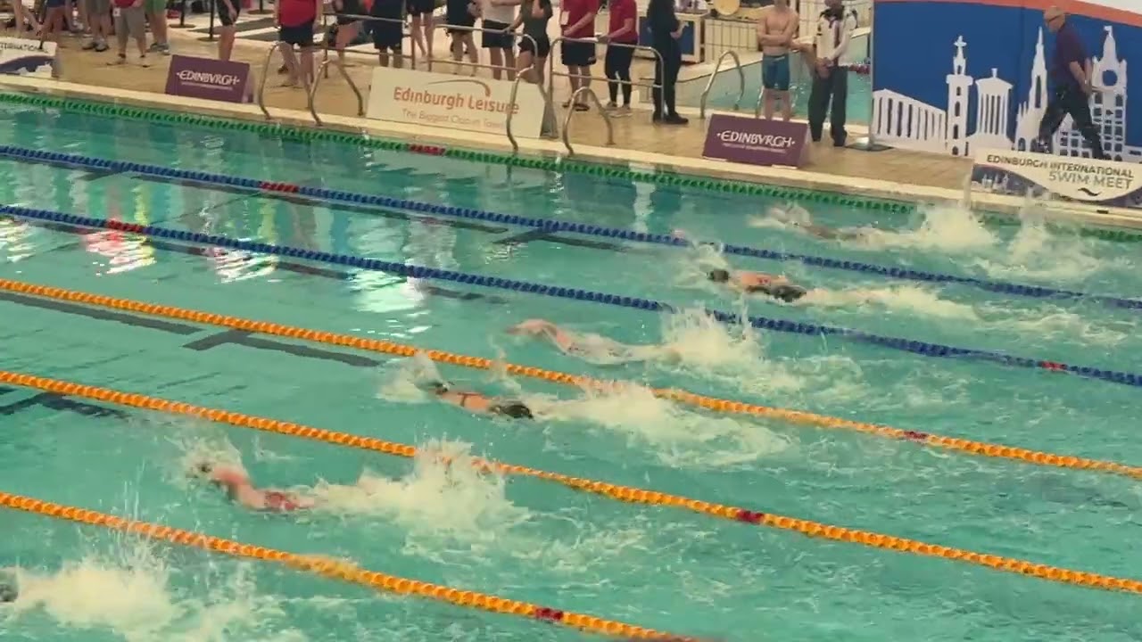 Edinburgh International 2026 Team Utmost IOM - Libby Curphey -  50 freestyle - 1.1 sec PB 