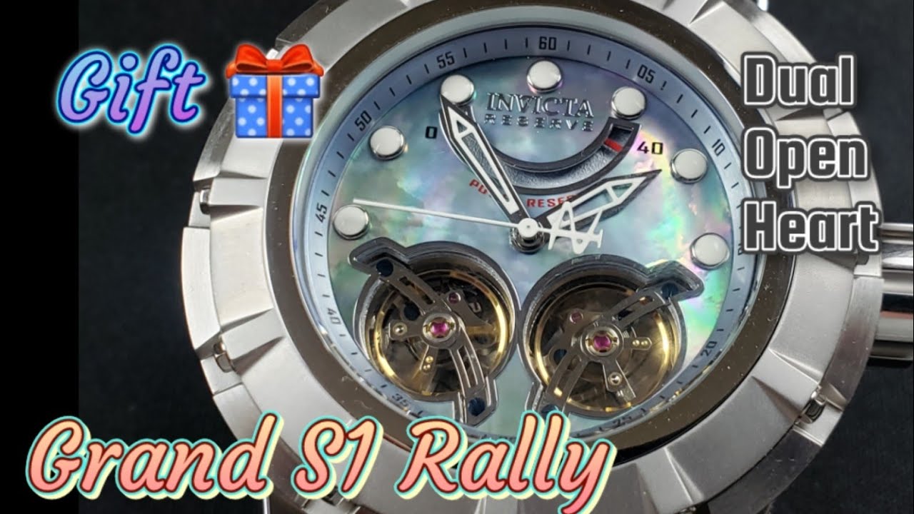 DUAL OPEN HEART INVICTA RESERVE GRAND S1 RALLY 34599