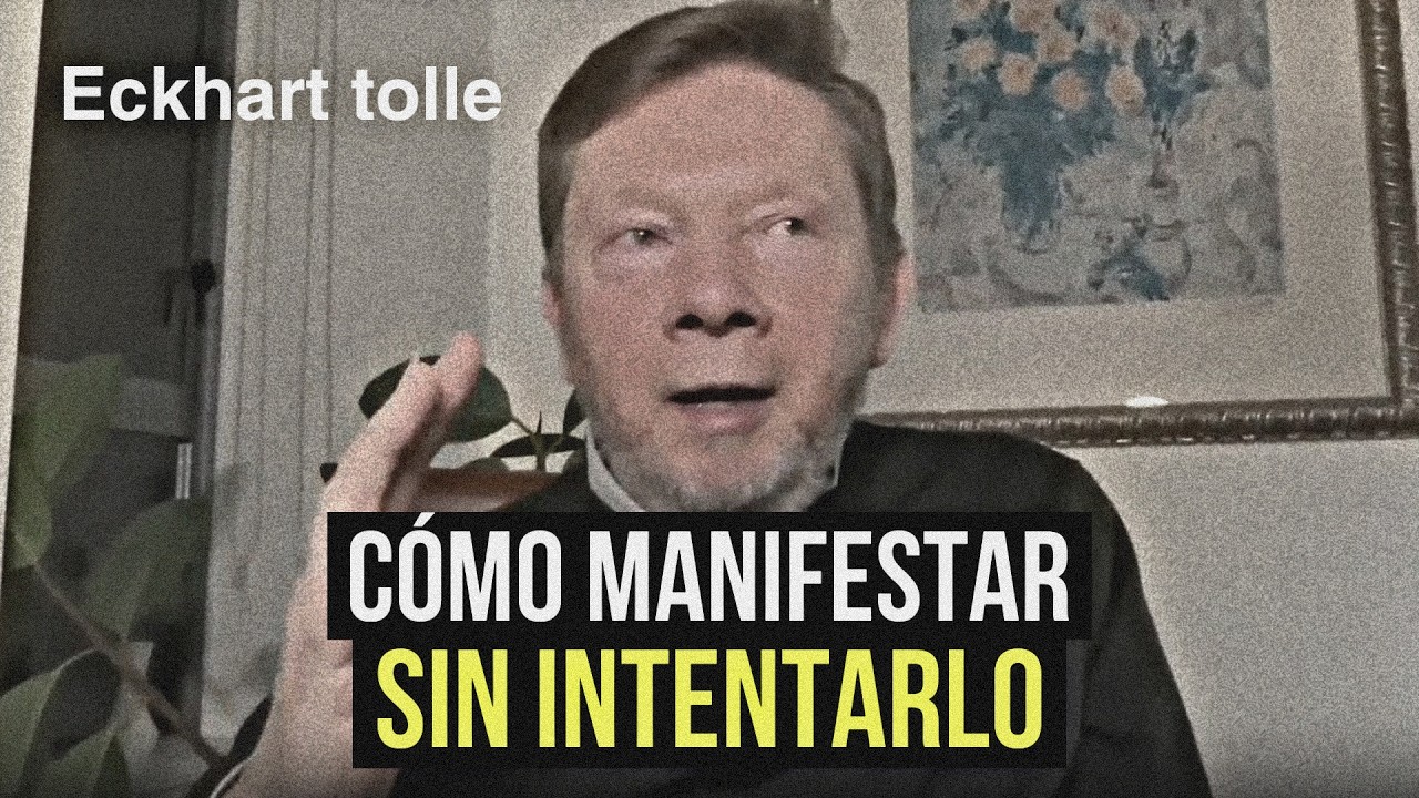Una vez que APRENDES a visualizar correctamente, lo LOGRAS TODO (la verdad ) - Eckhart Tolle español