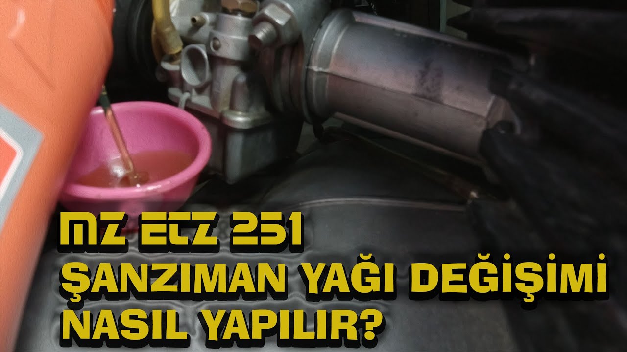 mz etz 251 şanzıman yağı değişimi nasıl yapılır? yağ nasıl boşaltılır? yağ dolumu nasıl yapılır?