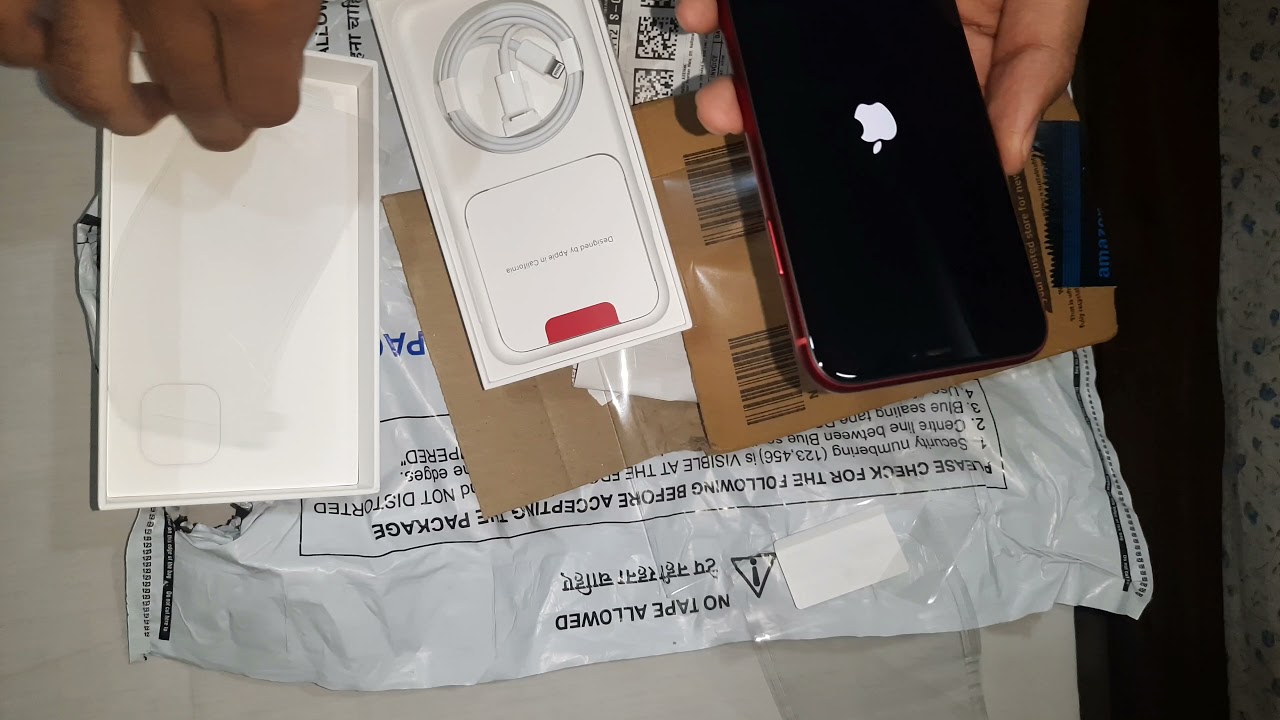 Iphone 11 (RED) unboxing from #amazon #bigbilliondays @38,999/-