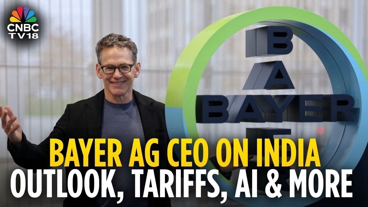 Bayer AG CEO On India Outlook, Tariffs, AI & More | Bayer Global CEO Exclusive | Newsmaker