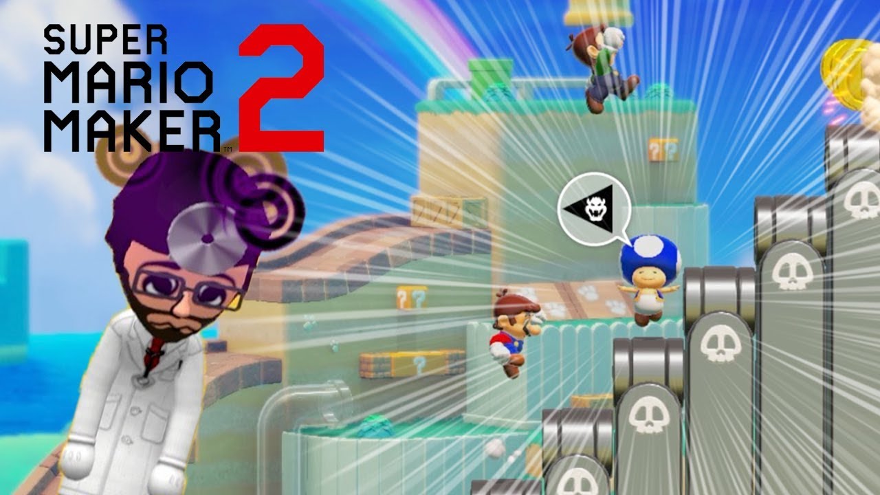 JUMP SNIPED: Online VS MAYHEM [Mario Maker 2]