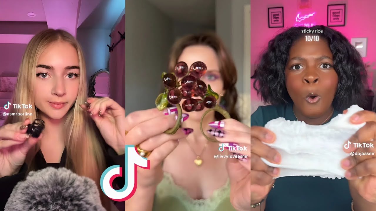 ASMR  | TIKTOK Compilation| Part 60 | ASMR for deep sleep