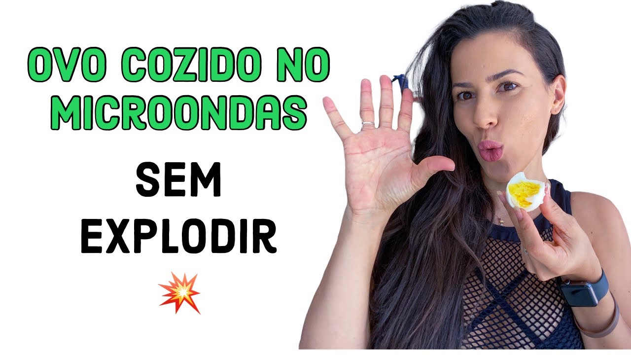 Como cozinhar ovo no microondas na casca sem explodir