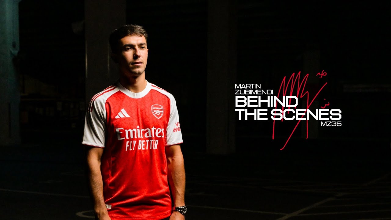 BEHIND THE SCENES | Martin Zubimendi's first day at The Arsenal 👊