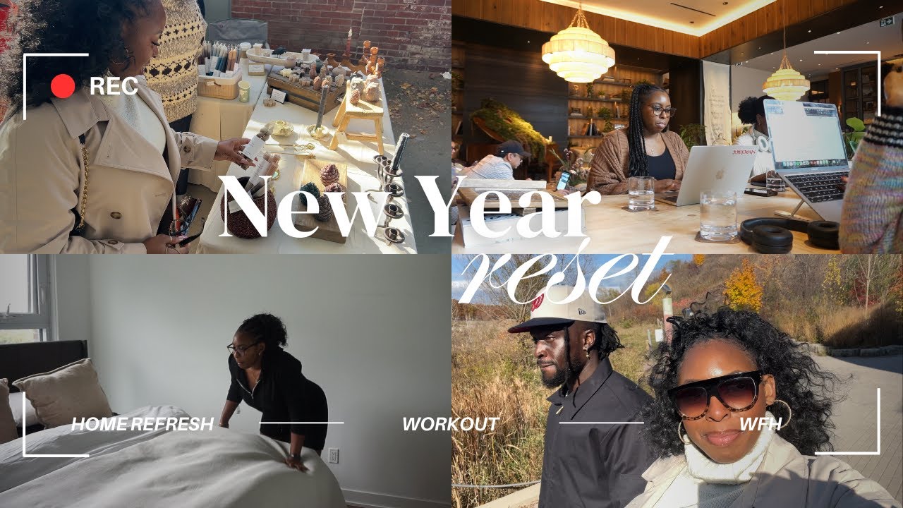 Reset Routine | New Years prep, Refreshing my space, Cold Plunge & More!