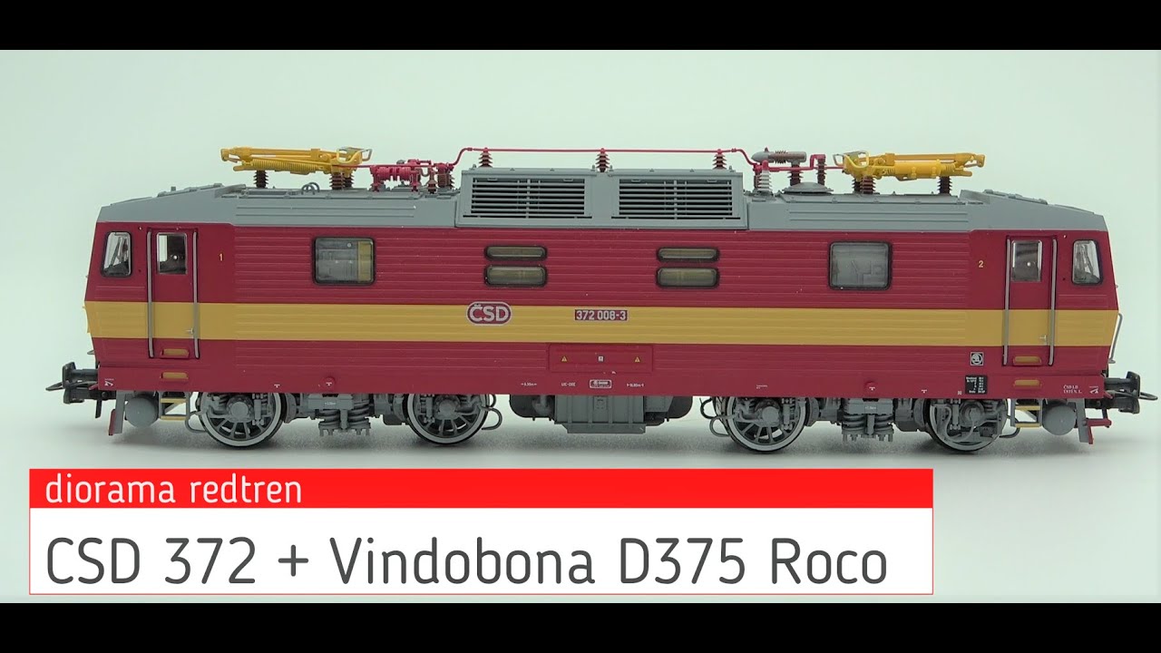 CSD 372 + D 375 Vindobona Roco
