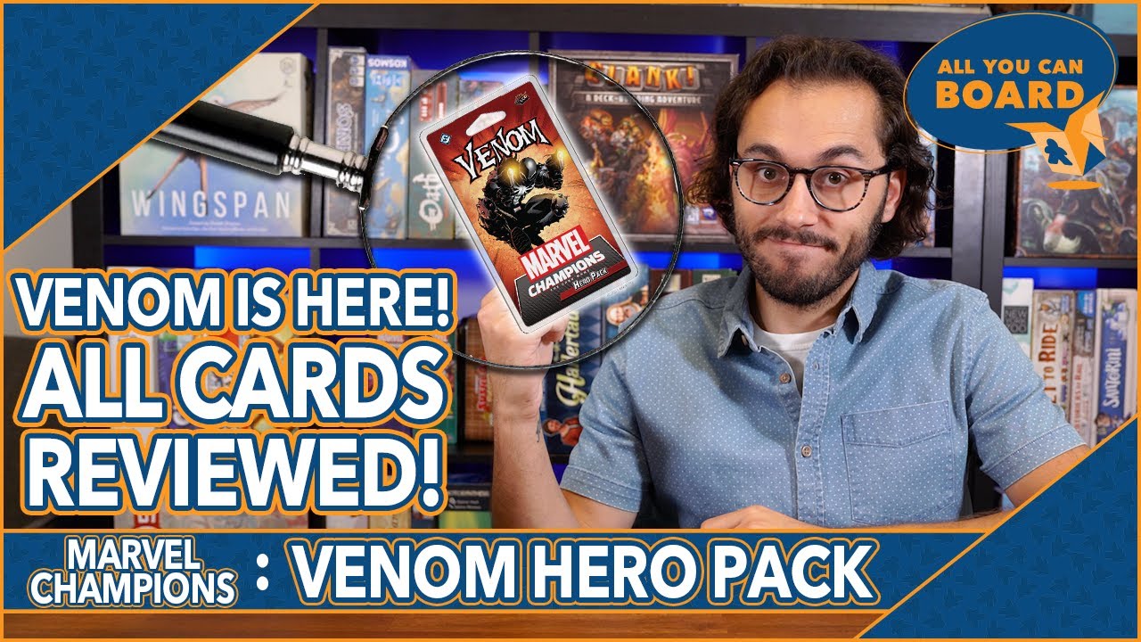 Venom Hero Pack | Marvel Champions | All NEW Cards REVIEWED & ANALYZED