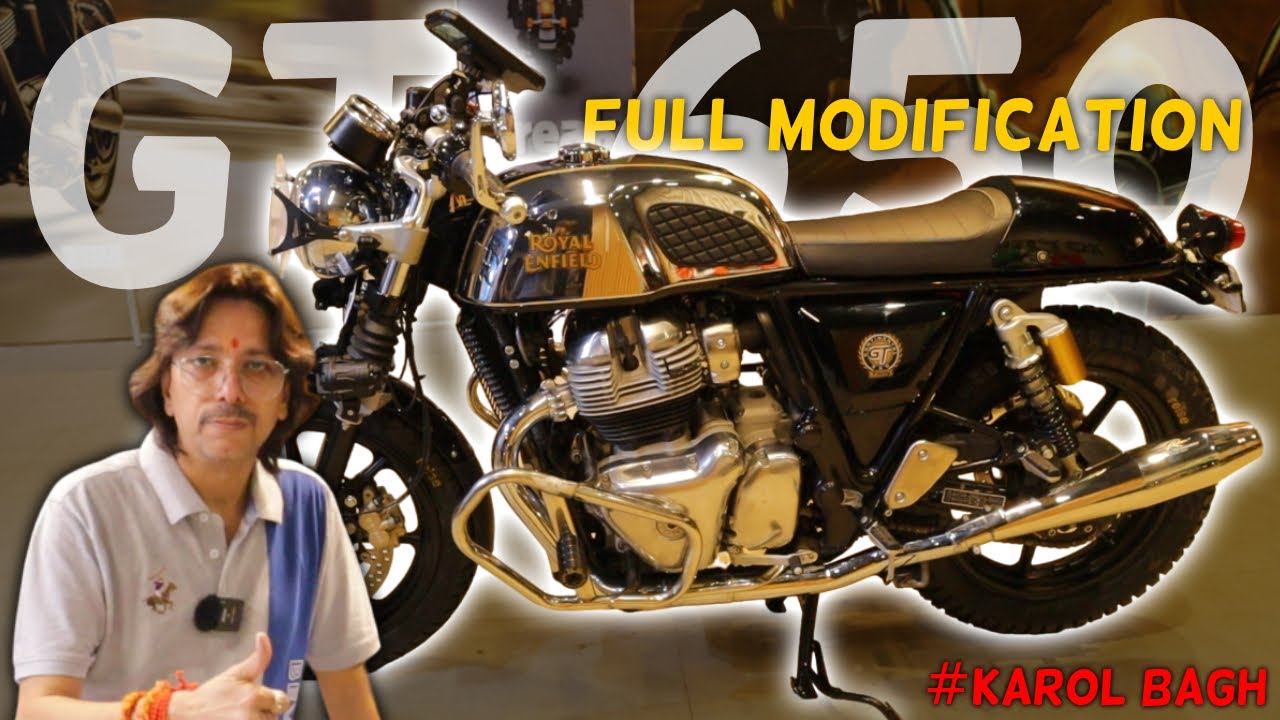 Modified Continental GT 650 😱 | Interceptor 650 Accessories 🔥 | Bike Modification 🏍