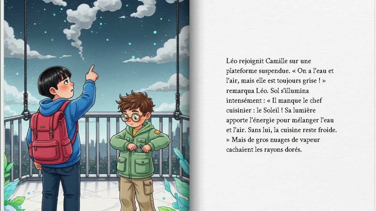 Le Secret de la Plante Lumière French histoire pour enfants sciences amusantes pour les enfants