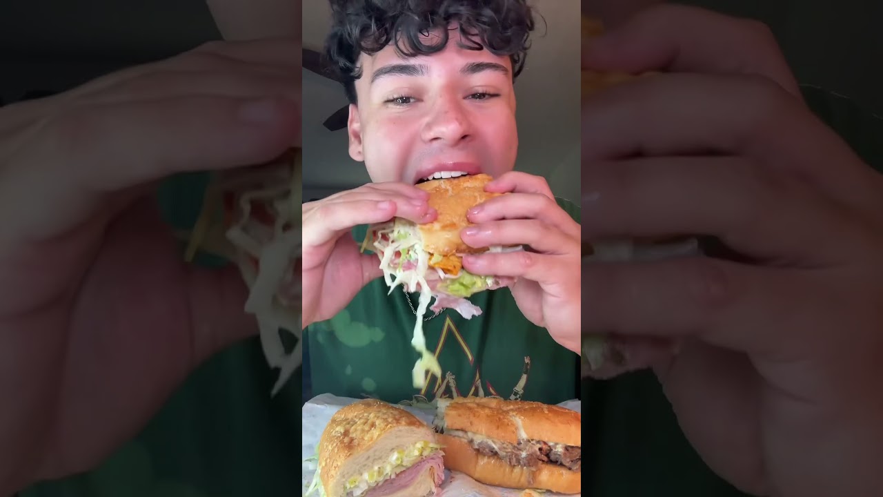 Jersey Mikes Mukbang #jerseymikes #jerseymikesmukbang #italiansub #doritos #mukbang #asmr #viral