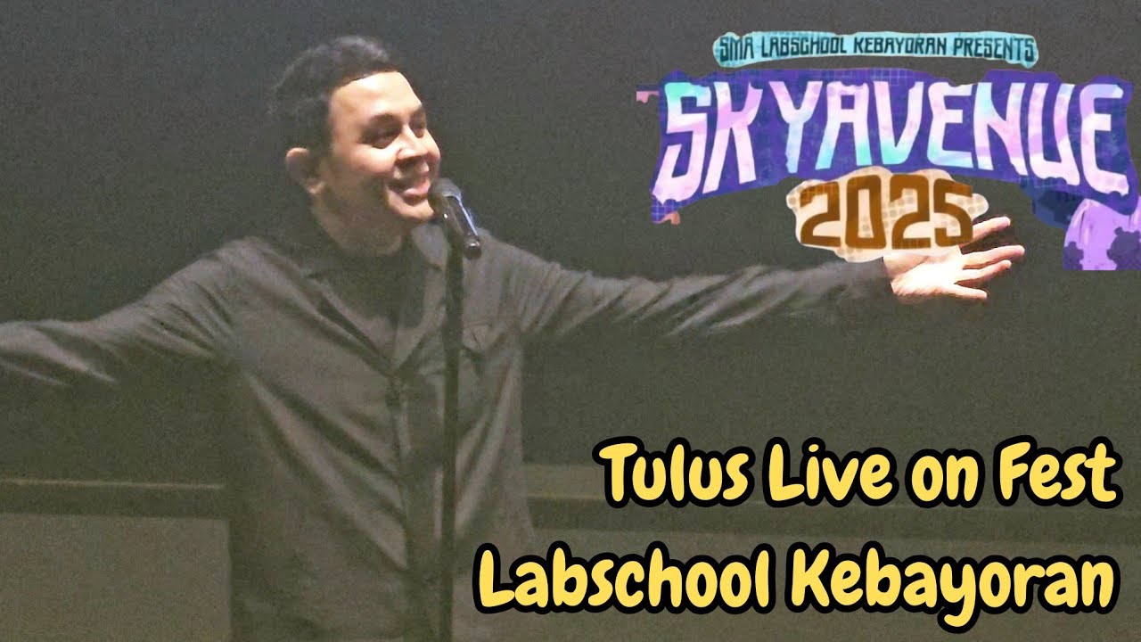Tulus Live at Skyavenue Istora Senayan 19 Juli 2025