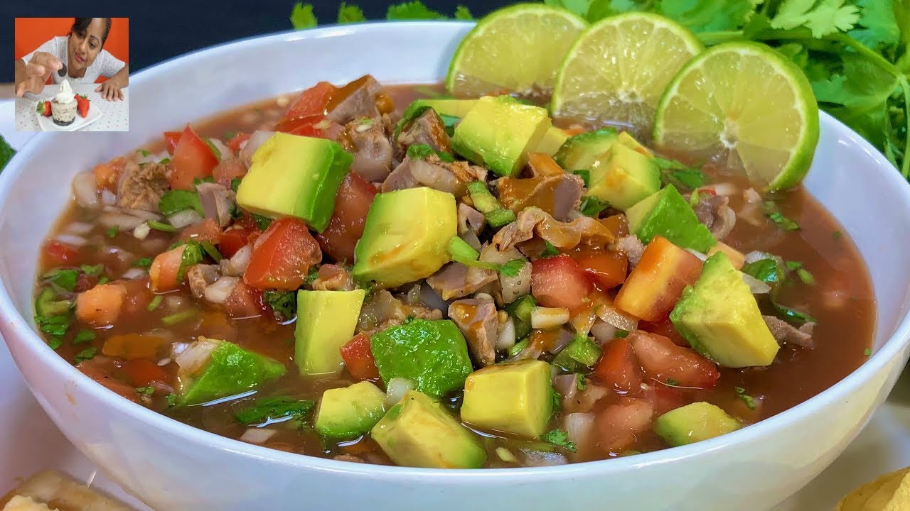 Ya PROBARON el rico CEVICHE DE MOLLEJAS DE POLLO: Comida facil para REUNIONES FAMILIARES SENCILLAS