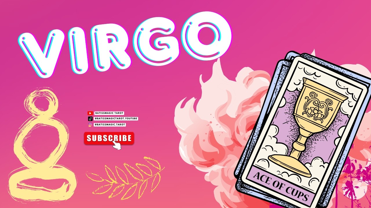 ♍️VIRGO-ESTA PENSANDO EN TI JUSTO AHORA!!🙇🏻💭❤️