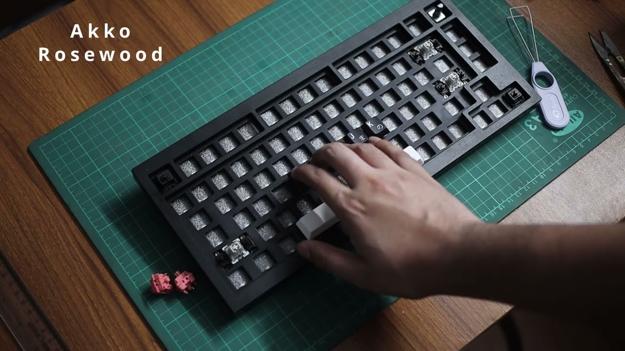 Keychron Q1 3 switch Soundtest | Leobog Graywood v3 | Akko Rosewood | FS Ice