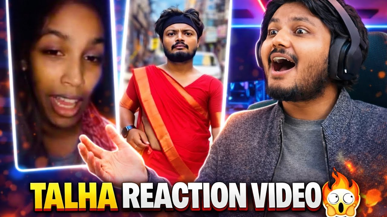 তালহা গেমিং যখন কট খাই 😱। TALHA X  RRACTION VEDIO