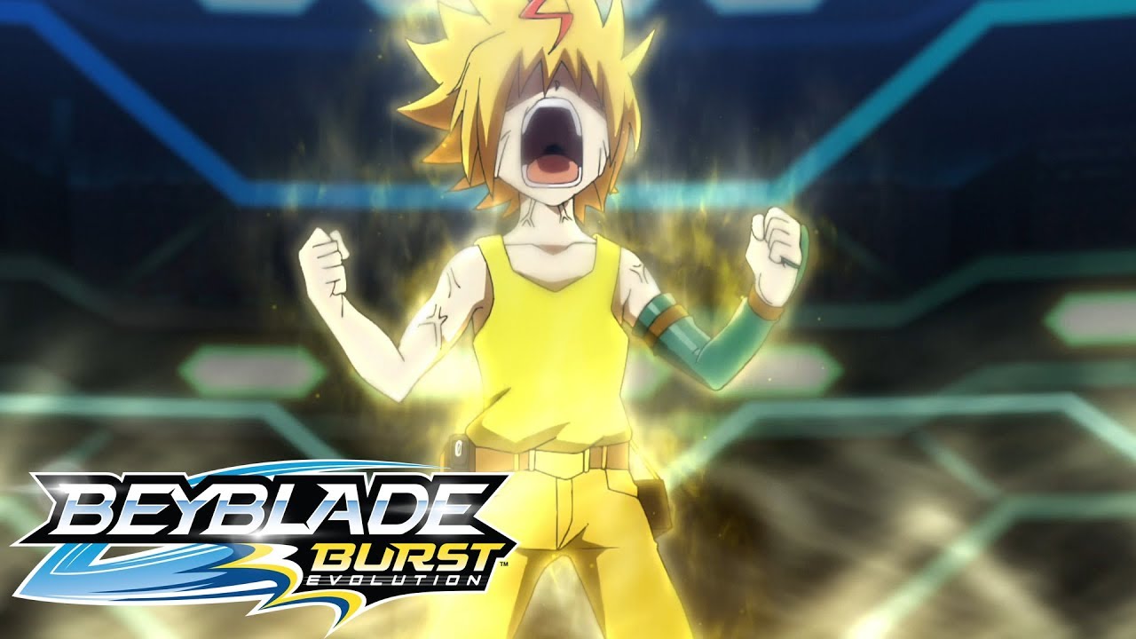 BEYBLADE BURST EVOLUTION Episode 46: No Limits! Free vs. Lui!