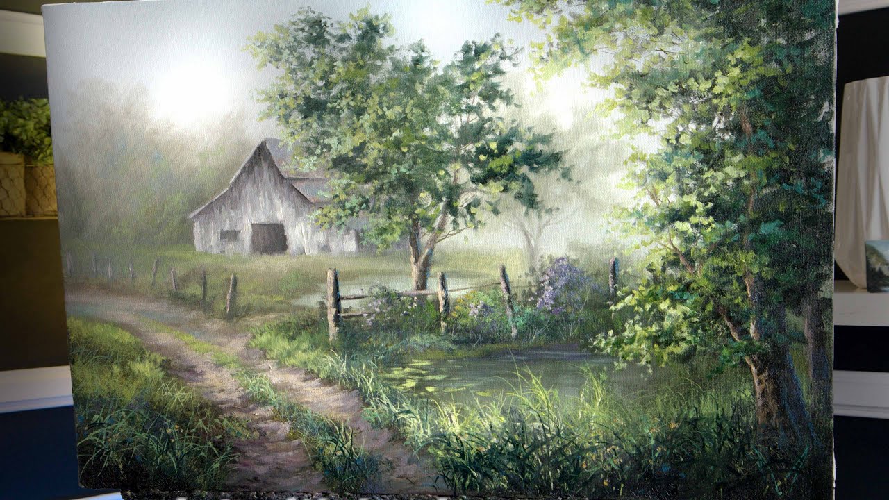 Hidden Barn | Paint with Kevin ®