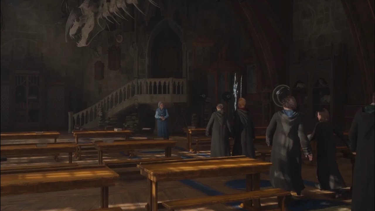 I am SO late for class - Hogwarts Legacy