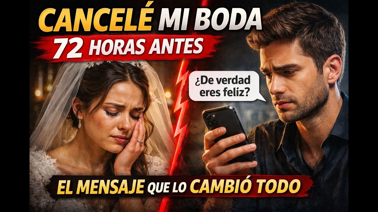Cancelé Mi Boda 72 Horas Antes Después de Recibir Un Mensaje Inesperado… Lo Que Descubrí Cambió