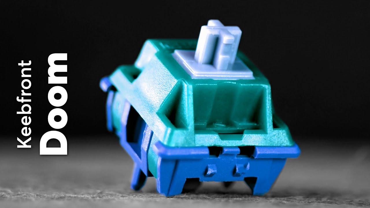Keebfront Doom Tactile Switch &ndash; Bumpy & Satisfying Sound!